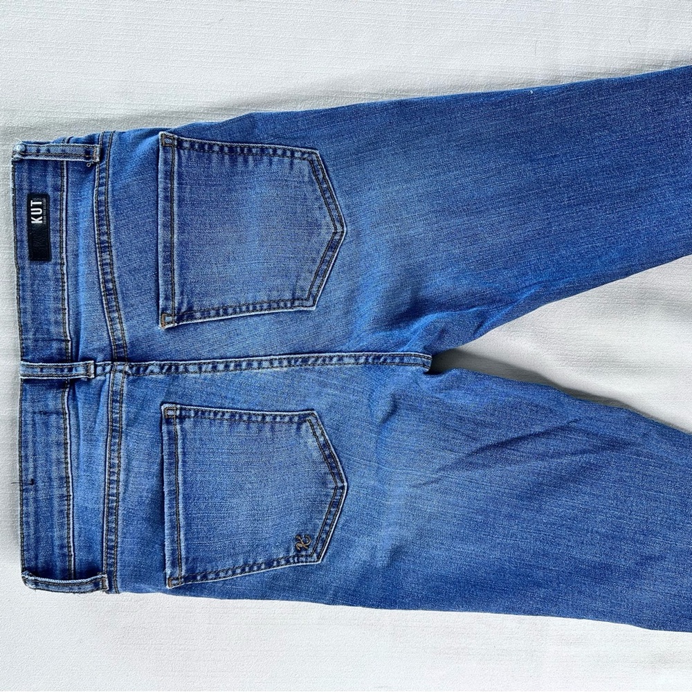 Kut from the Kloth MIA Fab Ab Toothpick Skinny High Rise Size 2 Stretch - Picture 3 of 11